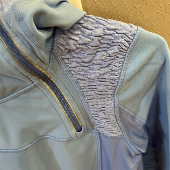 Lululemon Run Alpine Pullover Periwinkle Blue 4 Luon *Vintage Lulu Hoodie - Picture 2 of 10